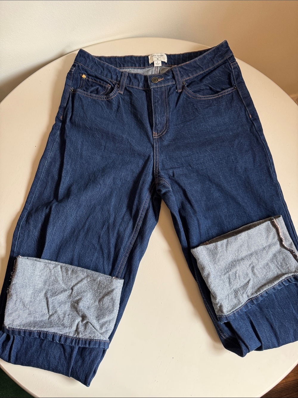 kate spade x Target Indigo Rolled-Cuff Women's Jeans